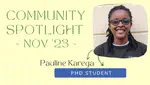 🇰🇪 November 2023: Meet Pauline Karega