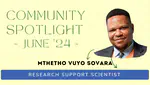 🇿🇦 June 2024: Meet Mthetho Vuyo Sovara